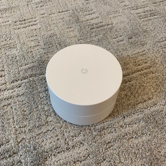 Excellent Condition Google Wifi Router Point and Cord - Picture 2 of 4